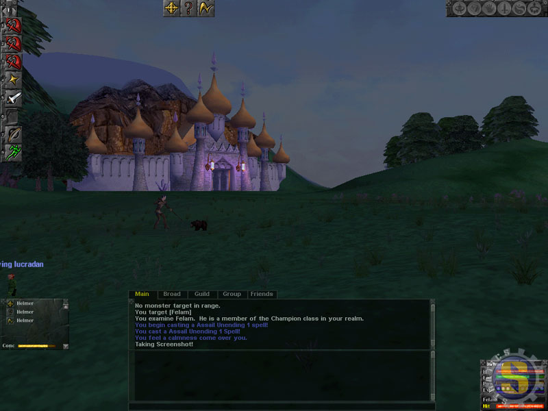 Dark Age of Camelot in-game screenshot from a Helmer-bylined Camelot Stratics editorial.